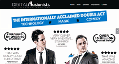 Desktop Screenshot of digitalillusionists.com
